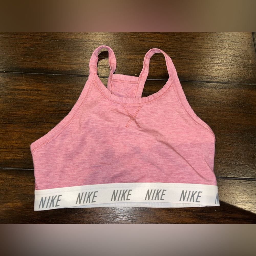 Pink Nike Sports bra
